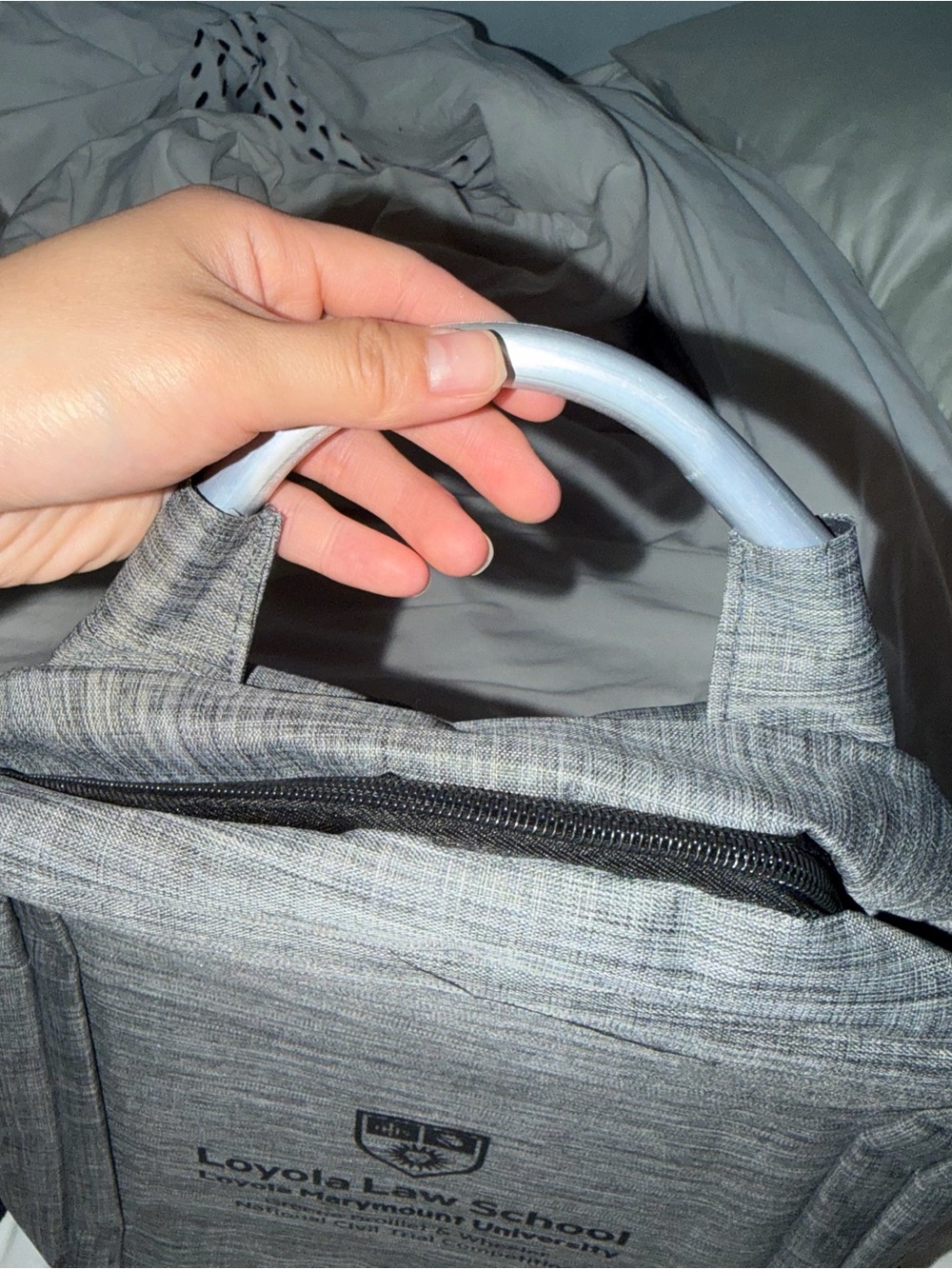 Gray Backpack - Picture 4 of 5